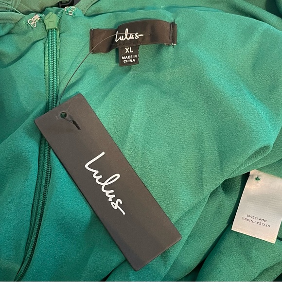 Loved By You Dark Green Pleated Chiffon Romper - Picture 8 of 8